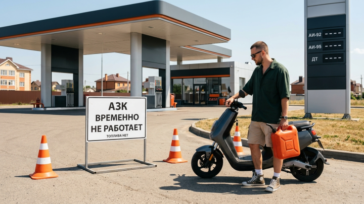 Что происходит с бензином в Краснодарском крае 6 июля 2026 года: ограничения и очереди на АЗС