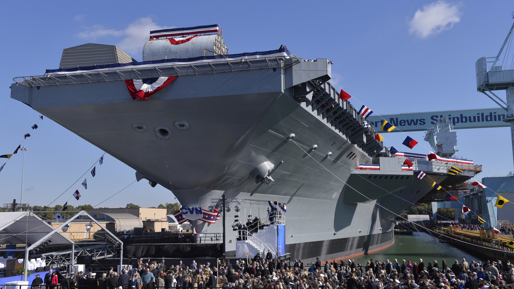 Новый авианосец ВМС США «Джеральд Форд» опять сломался Новый авианосец ВМС США «Джеральд Форд» опять сломался