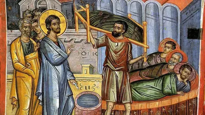 Встань и ходи!: Неделя о расслабленном. Православный календарь на 3 мая
