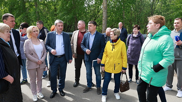 Дмитрий Морев посетил Талажский авиагородок