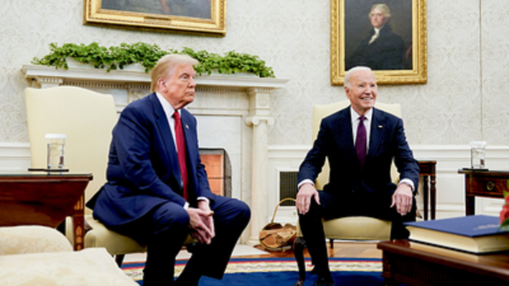 Трамп встретился с Байденом в Белом доме. Стала известна тема разговора