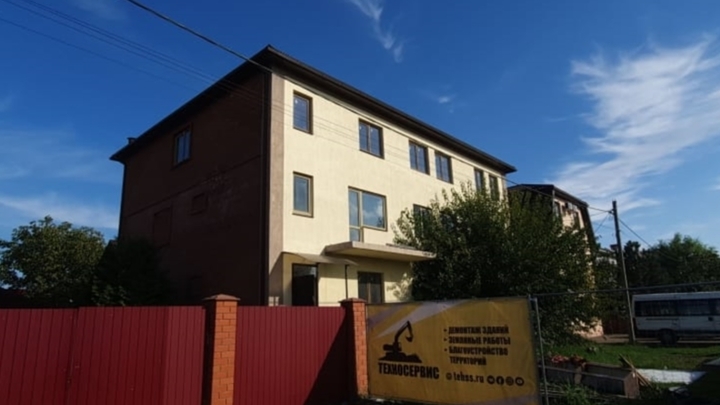Многоквартирный самострой сносят в поселке Знаменском Краснодара