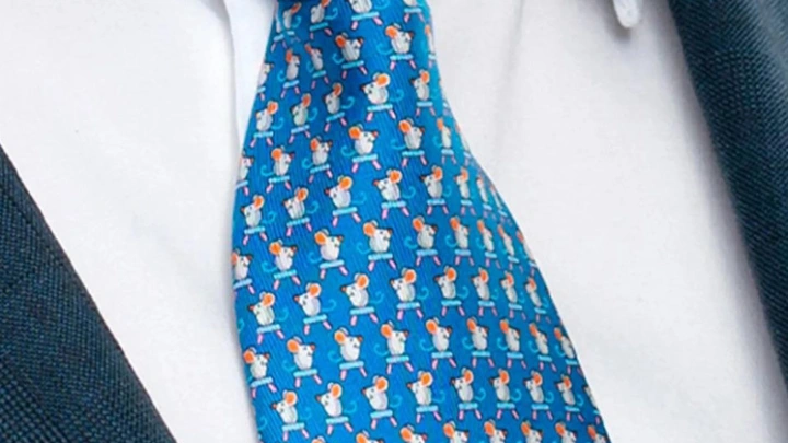 Стилист Баженова оценила галстук с крысами у топ-менеджера ЦБ