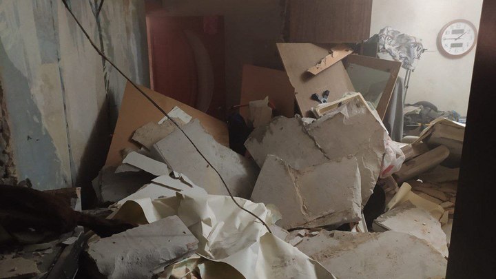 В Балашихе разнесло квартиру из-за взрыва бытового газа