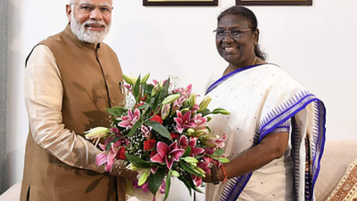 Путин поздравил вторую в истории Индии женщину-президента с избранием