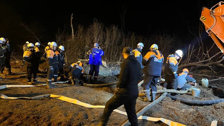 В Оренбургской области ввели режим ЧС из-за прорыва скважины и замутнении в реке Большой Кинель