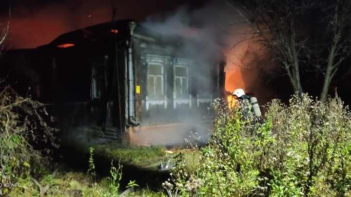 В Суздальском районе в огне погибла женщина