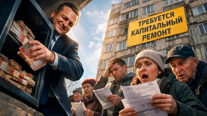 Пирамида на крови и плесени: Как взносы на капремонт превратились в налог на выживание