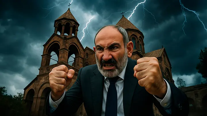 Пашинян – лишь пешка. Против России встал ещё один игрок. Что скрывает атака на Армянскую Церковь Пашинян – лишь пешка. Против России встал ещё один игрок. Что скрывает атака на Армянскую Церковь