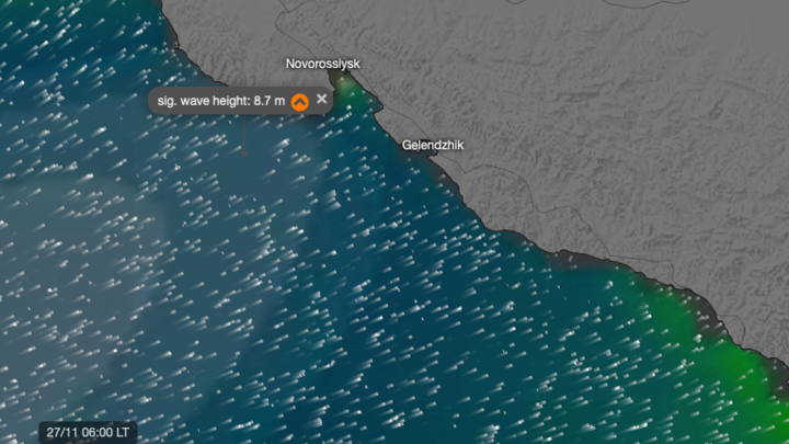 Высота волн достигнет 10 метров: шторм века надвигается на побережье Краснодарского края и Крыма