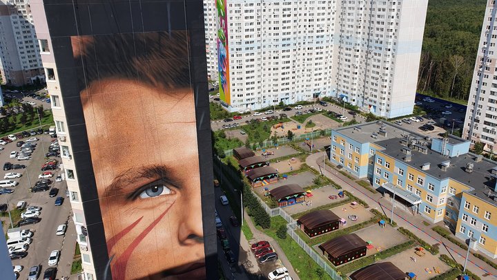 Украсили дома в Подмосковье и попали в список лучших: Представлен топ лучших граффити мира