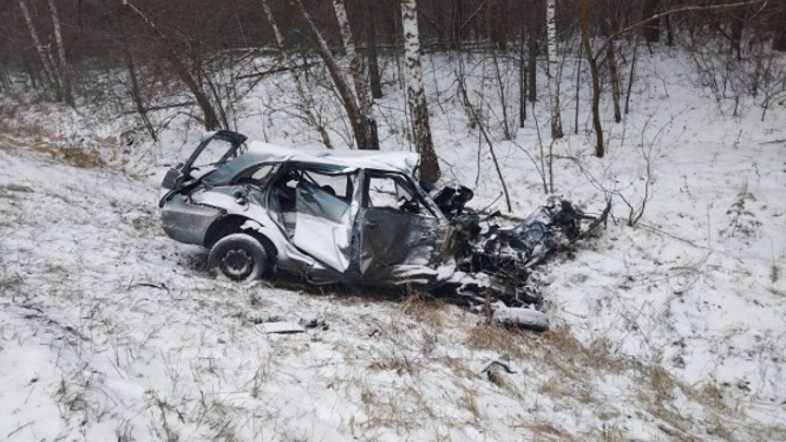 На фоне снегопада в Самарской области произошло несколько жестких ДТП