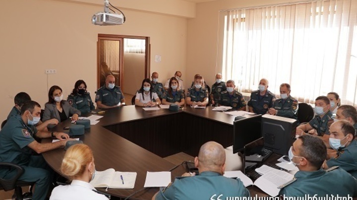 ЧП с токсичными отходами - такую легенду учений сегодня отработали в Армении