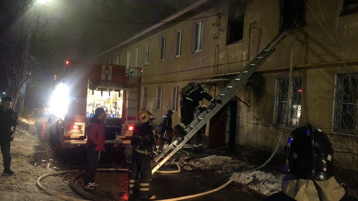Владимирские пожарные спасли семь жителей Октябрьского района