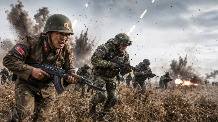 Русские военнослужащие рассказали о феноменальной выносливости северокорейских бойцов