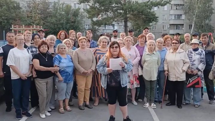 Жители Хилокского жилмассива в Новосибирске направили обращение Путину и Бастрыкину