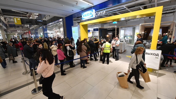 Из-за толпы покупателей в IKEA пришлось вызвать силовиков в ТЦ «МЕГА Белая Дача» в Котельниках