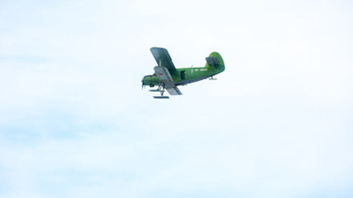 Момент аварийной посадки Ан-2 в Ставропольском крае попал на видео