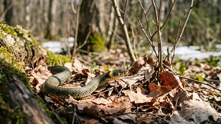 Москвичей предупредили о нашествии проснувшихся раньше срока змей