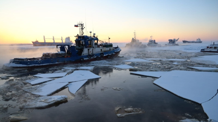 Запущен первый буксир Архангельск-Кегостров