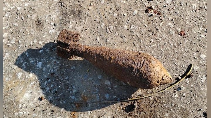 На Северо-Западе Челябинска рабочие нашли боевую мину