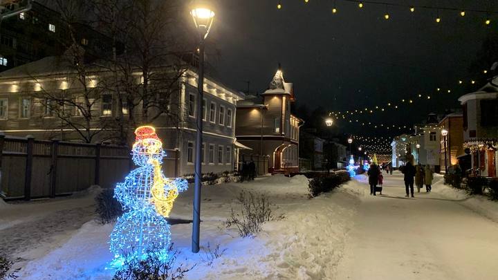 Сказочный городок: Архангельск попал в топ самых новогодних уголков страны