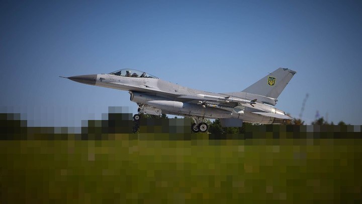 Зеленский показал место базирования первых F-16 на Украине