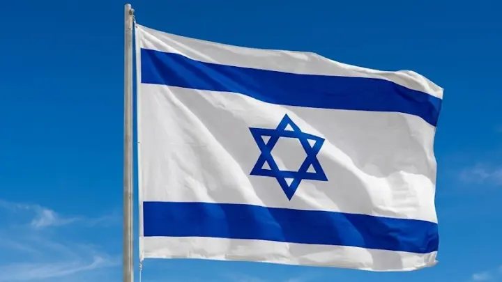 Польский депутат Беркович принес в Сейм флаг Израиля со свастикой вместо звезды