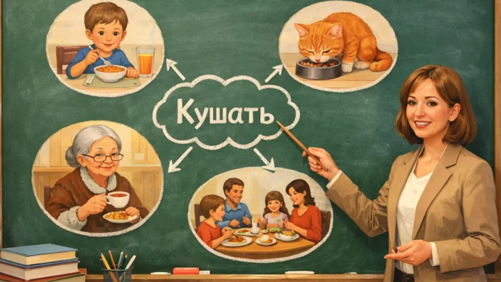 Филолог объяснила, в каких случаях уместно употреблять слово «кушать»