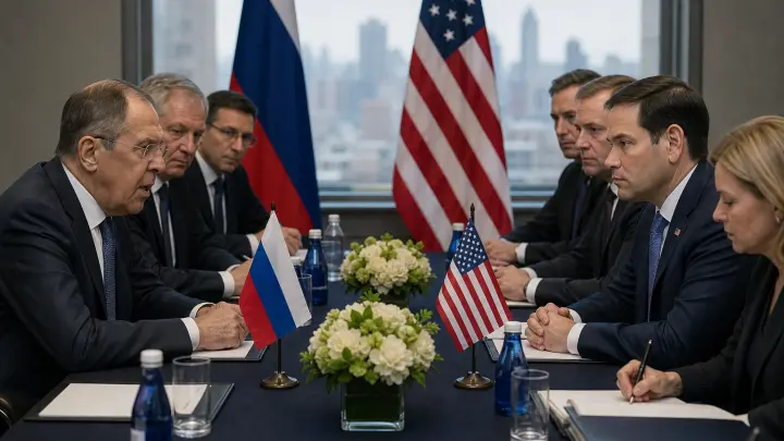 Лавров и Рубио уложились за 50 минут. Госсек США огласил итоги переговоров