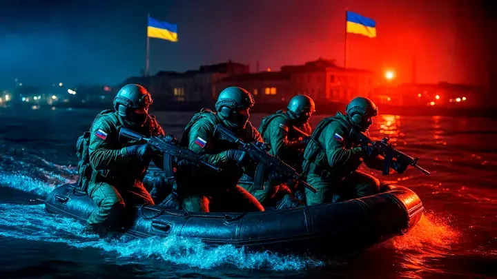 Ответили за удар Storm Shadow по России. Английские полковники дрогнули перед русским спецназом: десантная операция в Очакове