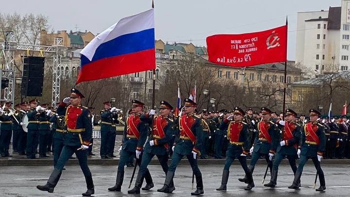 Проход на репетицию парада Победы в Чите сделают через досмотровые зоны