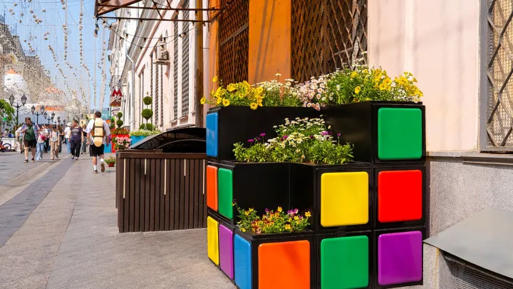 Предприниматели украсили площадки фестиваля «Сады и цветы» в Мещанском районе