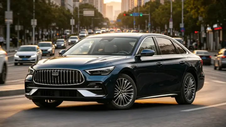 Китайская Geely представила гибридный седан Galaxy Star 7 за 1,5 млн руб