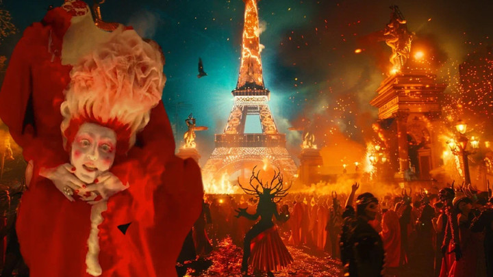 Потусторонняя музыка, дым, золотая фигура с рогами: Как проходит закрытие сатанинских игр