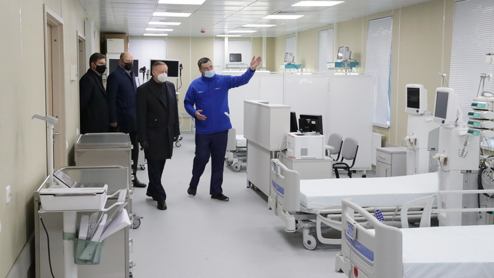 В Петербурге стационар-трансформер больницы Святителя Луки примет первых пациентов в апреле