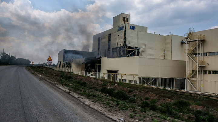 Бойцы ЧВК Вагнер показали украинские склады с оружием под Соледаром
