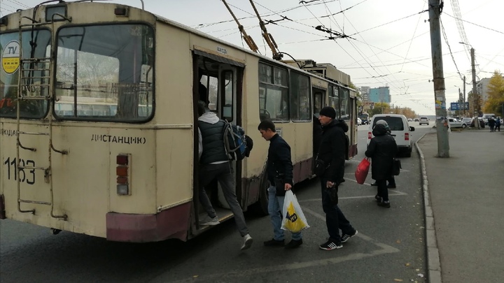 В Челябинске троллейбус N 12 меняет маршрут