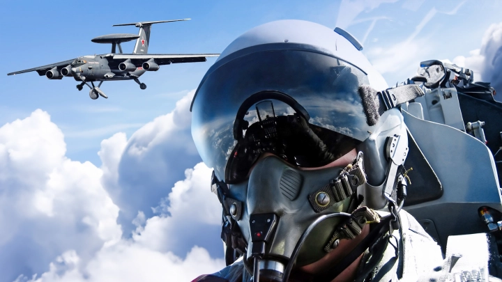 Не романтизируйте профессию лётчика...: Уничтожен один из самых мощных самолётов ВСУ. Уникальные кадры попали в сеть