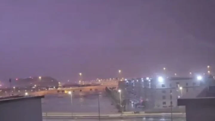 Видео: В Дохе прошла необычно сильная для Катара гроза