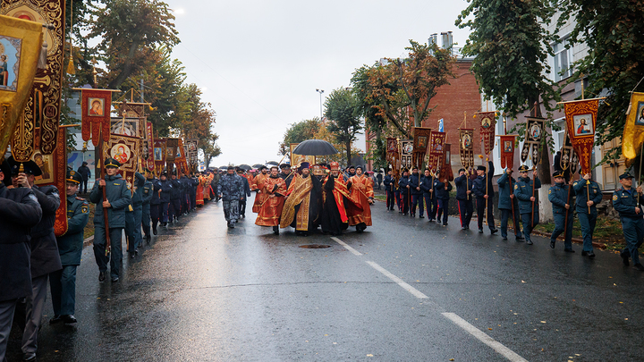 Всероссийский молебен о Победе: Георгий Победоносец на Средней Волге