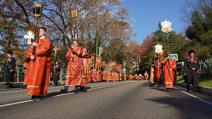 В Сочи 19 ноября проведут общеепархиальный крестный ход