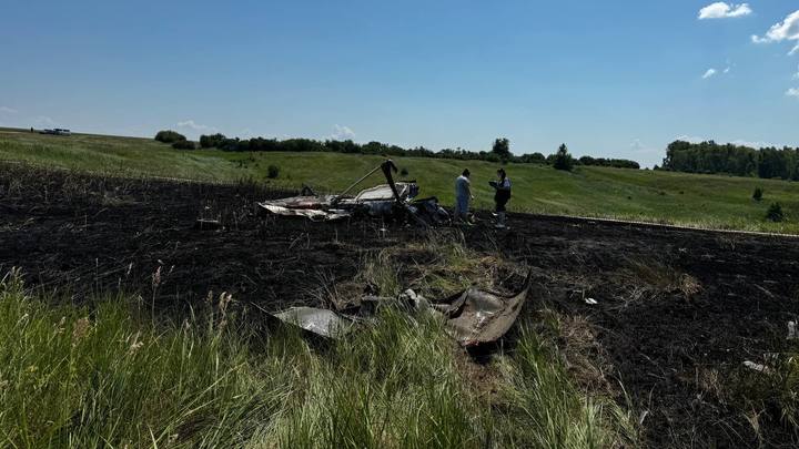 Прокуратура опубликовала видео с места крушения самолёта в Татарстане