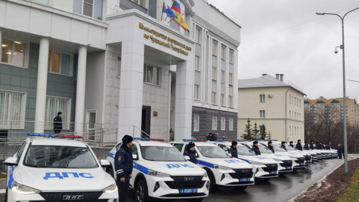 Для чувашской Госавтоинспекции закупили семь кроссоверов Хавал