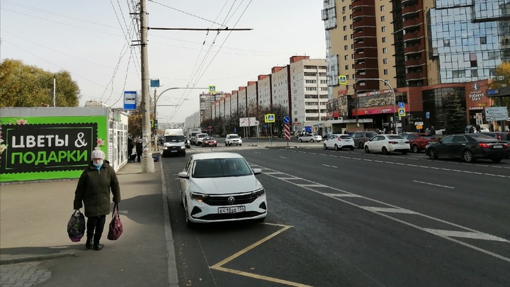 В Челябинске велодорожку сделают на тротуаре