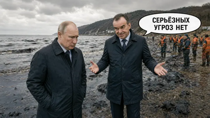 В Туапсе серьёзных угроз нет? Правда, которую Путину не доложили - фото говорят сами за себя