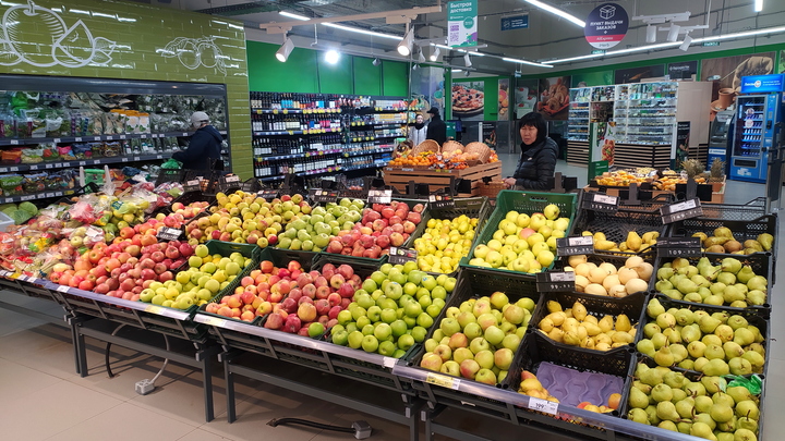 В Новосибирской области на 5,7% подорожал минимальный набор продуктов