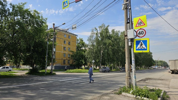 В Новосибирске по поручению губернатора появились первые умные переходы