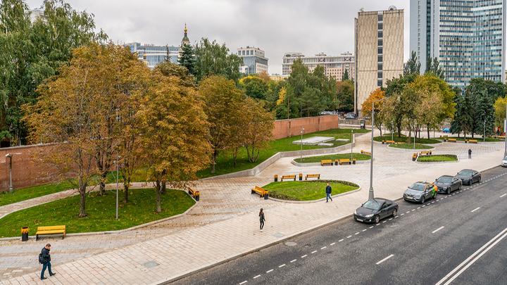 В Москве закончили благоустройство площади Донецкой Народной Республики