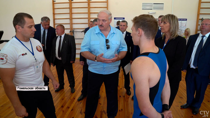 Президент Лукашенко раскритиковал самых сильных людей Беларуси за выступление на Олимпиаде